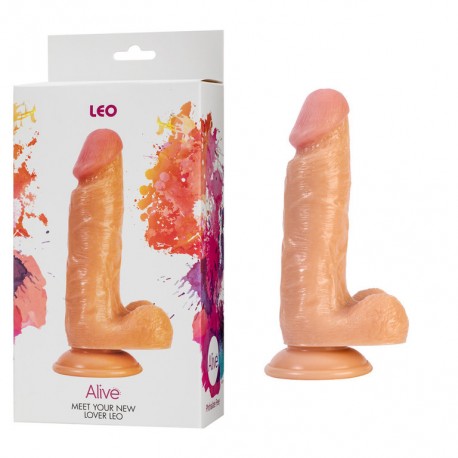 Dildo Realístico con ventosa LEO