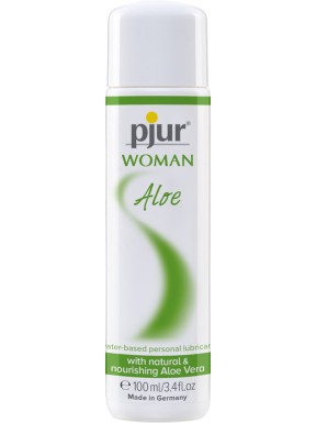 Lubricante Pjur Woman Aloe Vera 100 ml.