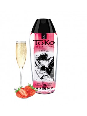 Lubricante Toko Sabor Fresa con Champagne