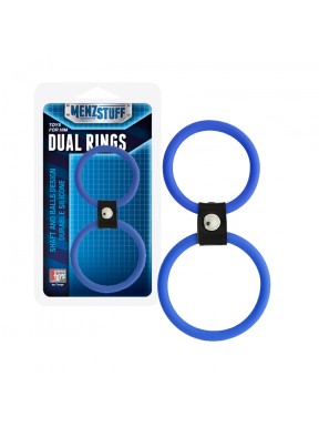 Anilla MENZSTUFF Dual Rings azul