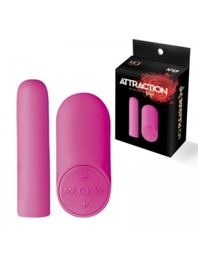 Bala Vibradora Control Remoto Recargable MAÏ Nº69-rosa