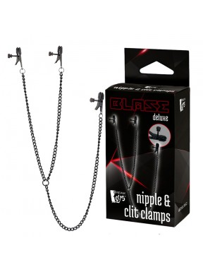 Pinzas para Pezones y Clítoris Blaze DeLuxe