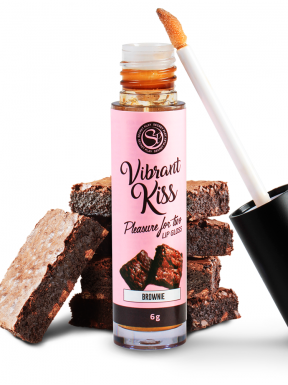 Besos Vibrantes Lip Gloss BROWNIE