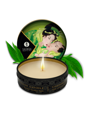 Vela de masaje Te Verde