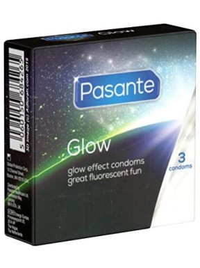 Preservativos Pasante Glow 3 uds.