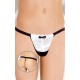 Tanga Frac Blanco-Negro S-L