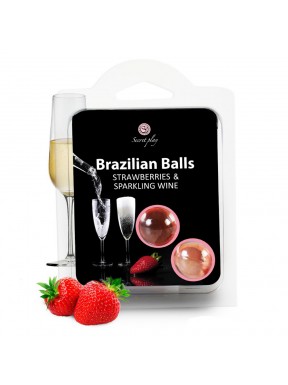 Set de 2 Brazilian Balls Fresa y Cava