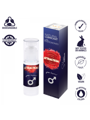 Lubricante Attraction con Feromonas EL