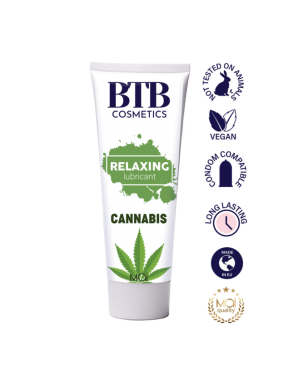 Lubricante base de agua Cannabis BTB