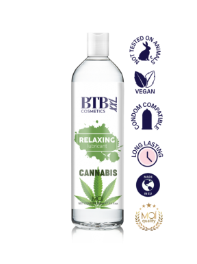 Lubricante base de agua Cannabis BTB XXL