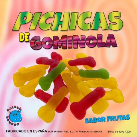 Gominolas Penis Frutas