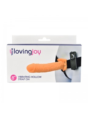 Arnés Hueco con Vibración LOVING JOY 8´´-2