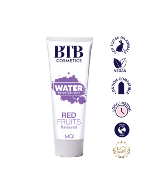 Lubricante base de agua Frutos Rojos BTB-new