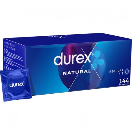 Preservativos Durex Natural 144 uds.