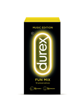 Caja 10 Preservativos Fun Mix Durex