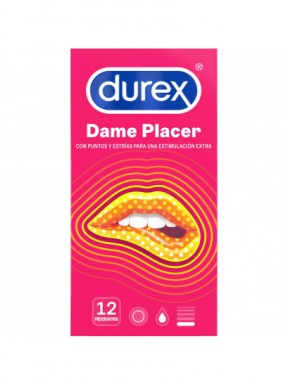 Caja 12 Preservativos Dame Placer Durex