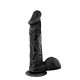 Dildo Realístico con Ventosa TONY-negro