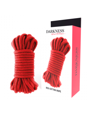 Cuerda de Bondage DARKNESS 5 mt.-negro