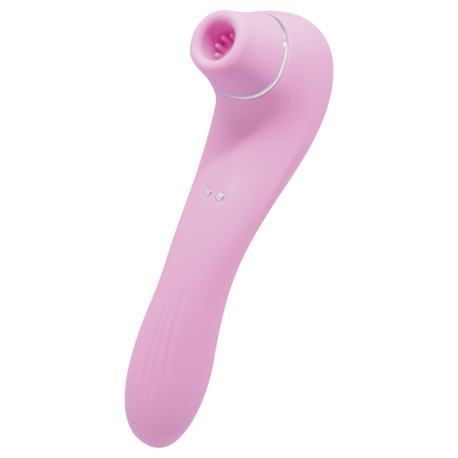 Succionador de Clítoris + Vibrador SMOOOCH-negro-1
