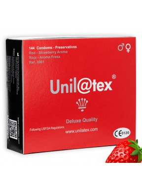Preservativos Unilatex Fresa 144 uds.-3