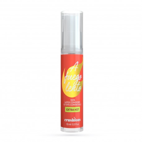 Lubricante Base de Agua Calor A FUEGO LENTO