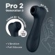 Succionador de Clítoris Satisfyer Pro 2 Next 3 Generation-negro