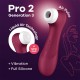 Succionador de Clítoris Satisfyer Pro 2 Next 3 Generation-negro