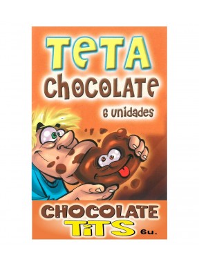 Caja Comic de 6 TETAS Chocolate