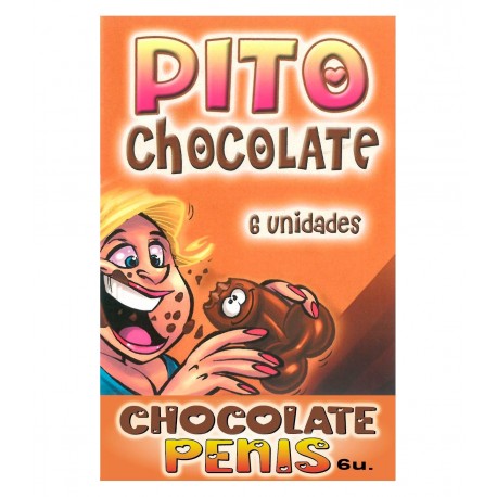 Caja Comic de 6 PITOS Chocolate