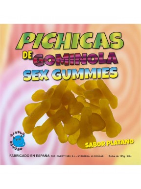 Gominolas Penis Plátano