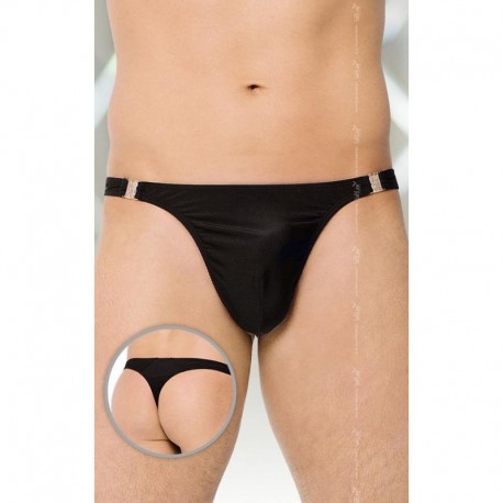 Tanga STRIPTEASE 4432-negro