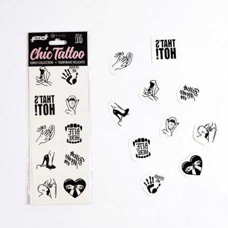 Set de 10 TATTOOS KINKI
