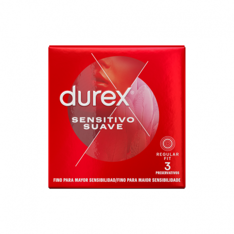 Caja 3 Preservativos Sensitivo Suave Durex