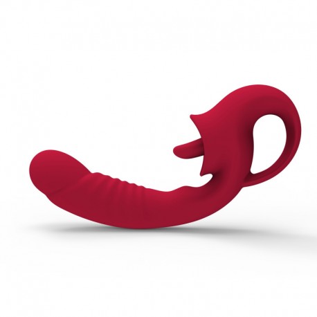 Vibrador Doble Lengua Licking The Boss