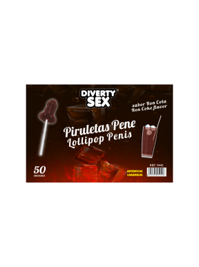 Piruleta Penis Ron Cola