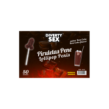 Piruleta Penis Ron Cola