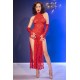 Vestido Guantes 4853