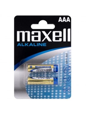 Pilas Alcalinas AAA MAXELL 2 uds.