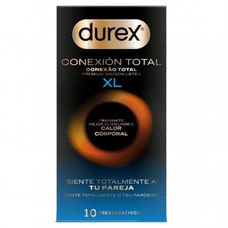 Caja 10 Preservativos Contacto Total XL Durex