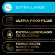 Caja 10 Preservativos Conexión Total XL Durex