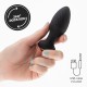Plug Anal C/R Giratorio Vibrador OH! ELITA