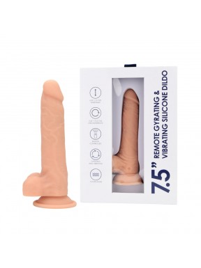Dildo Vibrador Ventosa Efecto GYRATING LOVING JOY