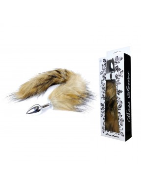 Plug Anal Cola Zorro Marrón The Boss