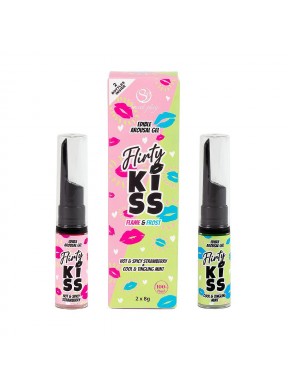 Geles Sexo Oral Efecto y Sabor FLIRTY KISS