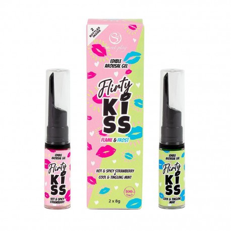 Geles Sexo Oral Efecto y Sabor FLIRTY KISS