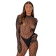 Catsuit de Rejilla Leopardo LJ