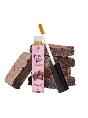 Besos Vibrantes Lip Gloss BROWNIE-new