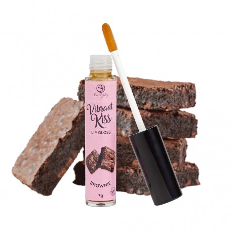 Besos Vibrantes Lip Gloss BROWNIE-new