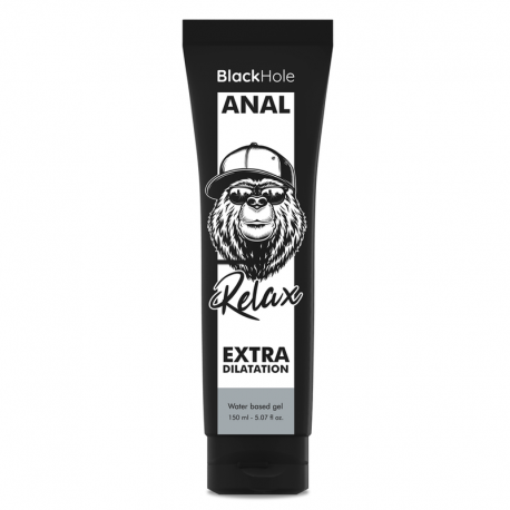 Lubricante Dilatación Anal BLACK HOLE 150 ml.