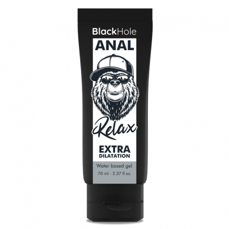 Lubricante Dilatación Anal BLACK HOLE 70 ml.